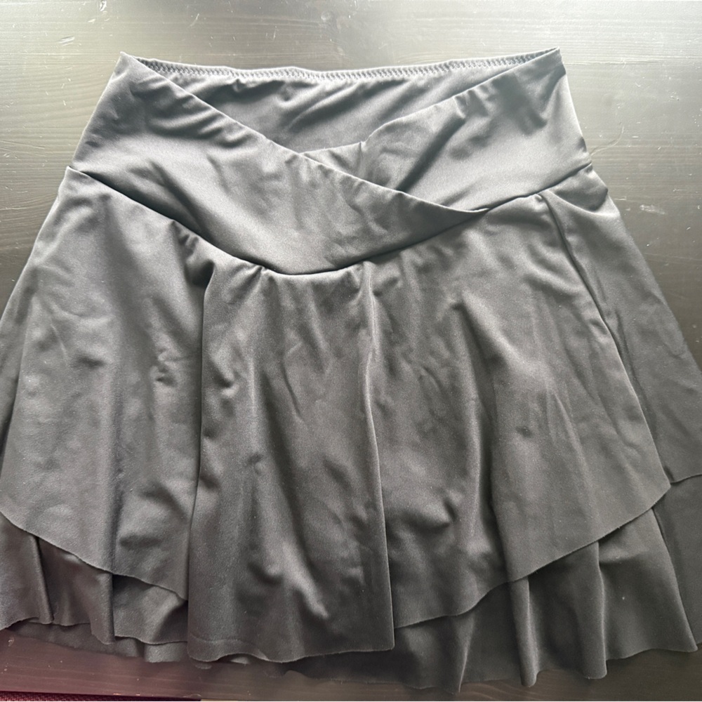 Black Tennis Skirt